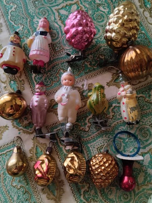 Ёлочные игрушки СССР