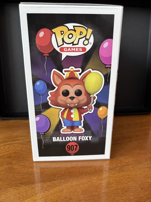 Funko Pop Five Nights at Freddy’s Balloon Foxy #907 Flocked