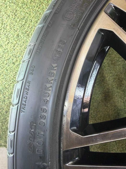 Set jante + cauciucuri BMW X5M F95 X6M F96 R21 fata R22 spate DOT 2025