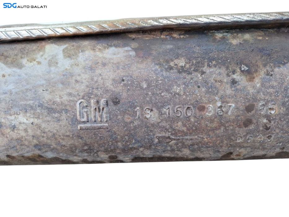 Toba Teava Esapament Finala Opel Astra H 1.7 CDTI 2004 - 2010 Cod 1315038785 [LC1188]