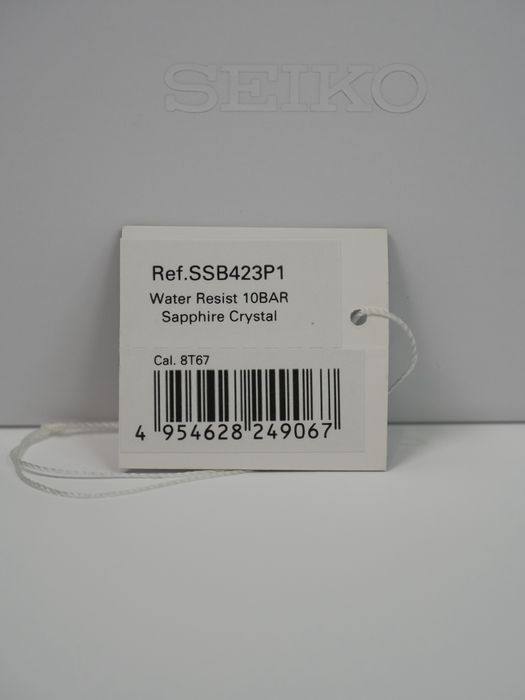 Часы Seiko SSB423P1 кварцевые
