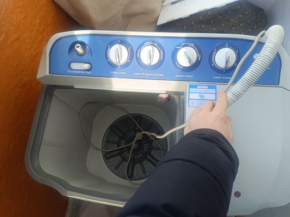 стиральная полуавтомат машинка