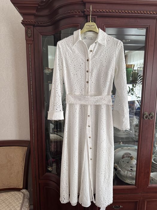 Платье Zara 46 ажур