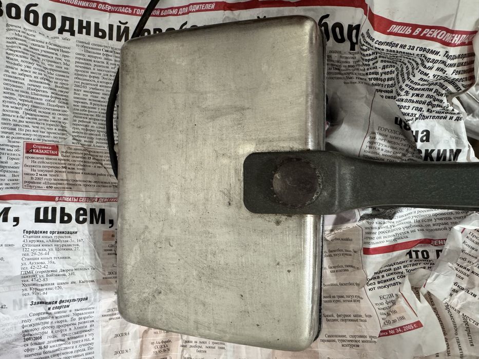 Советская вафельница
