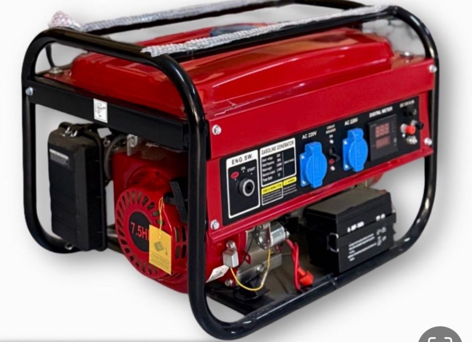 Генератор за ток 3,5 КВ. с ел. старт и дигитален дисплей