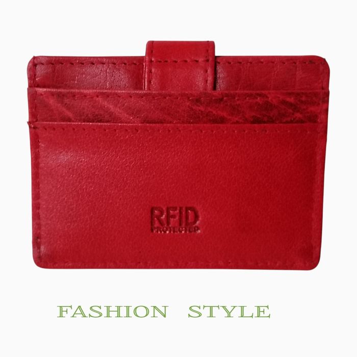 Калъф за документи от естествена кожа