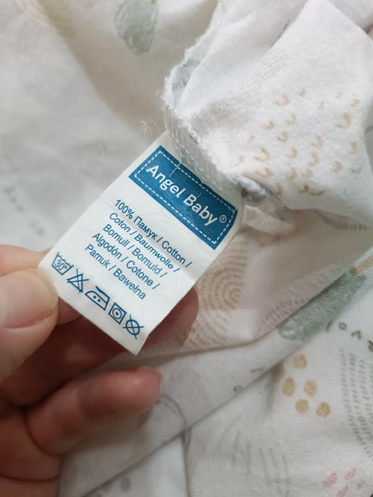 Angel Baby - Летен спален чувал "Весели слончета"  0.5 tog 6-18 месеца