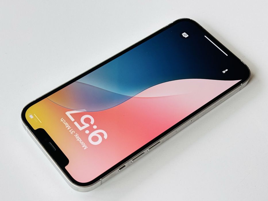 Iphone 12 Pro Max 256GB Silver 100% Батерия! Гаранция 6 месеца