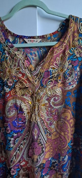 Дамска блуза от естествен кенар