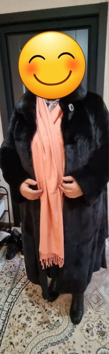 Продам норковую длинную шубу