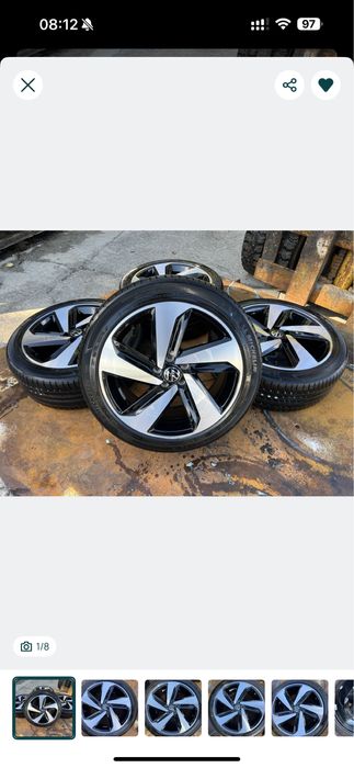 Jante originale Vw Polo  17”  Anvelope Michelin 215/45/R17