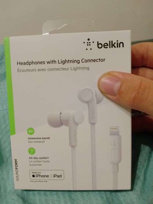 Слушалки Belkin за Apple iPhone Lightning