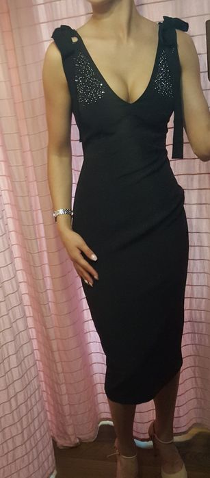 Rochie neagra ZARA
