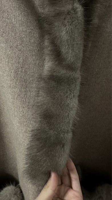 пальто с норкой