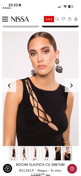 Vand rochie Nissa purtata o data