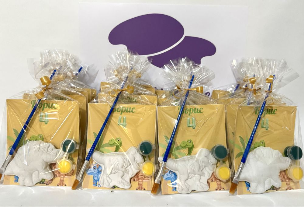 Подаръчета за детска градина, парти или училище - гипсови фигурки