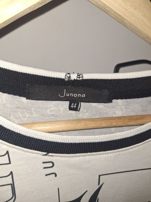 Рокля Junona черно бяла