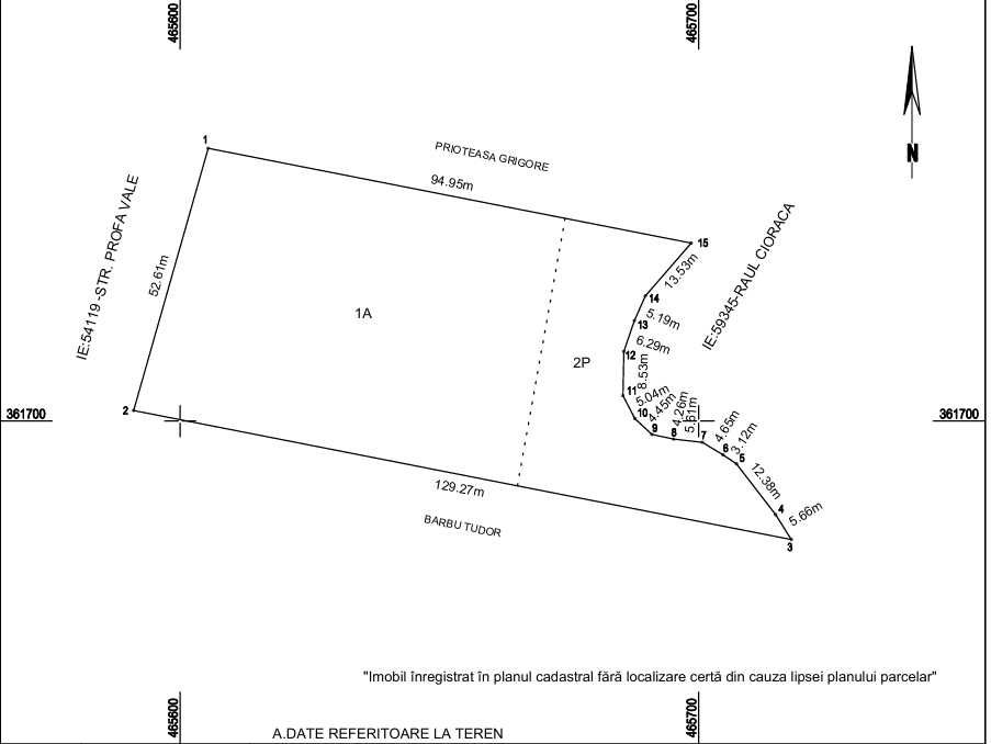 Teren arabil 5,5 ha extravilan – Spineni Olt – acces drum bun – investiție agricolă