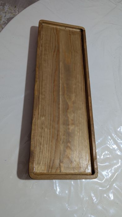 Поднос шашлыка, кәуәп салатын ыдыс