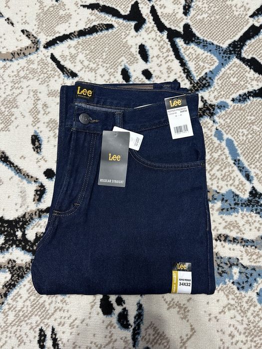Джинсы Lee regular fit.р.-34/32 и 36/32.