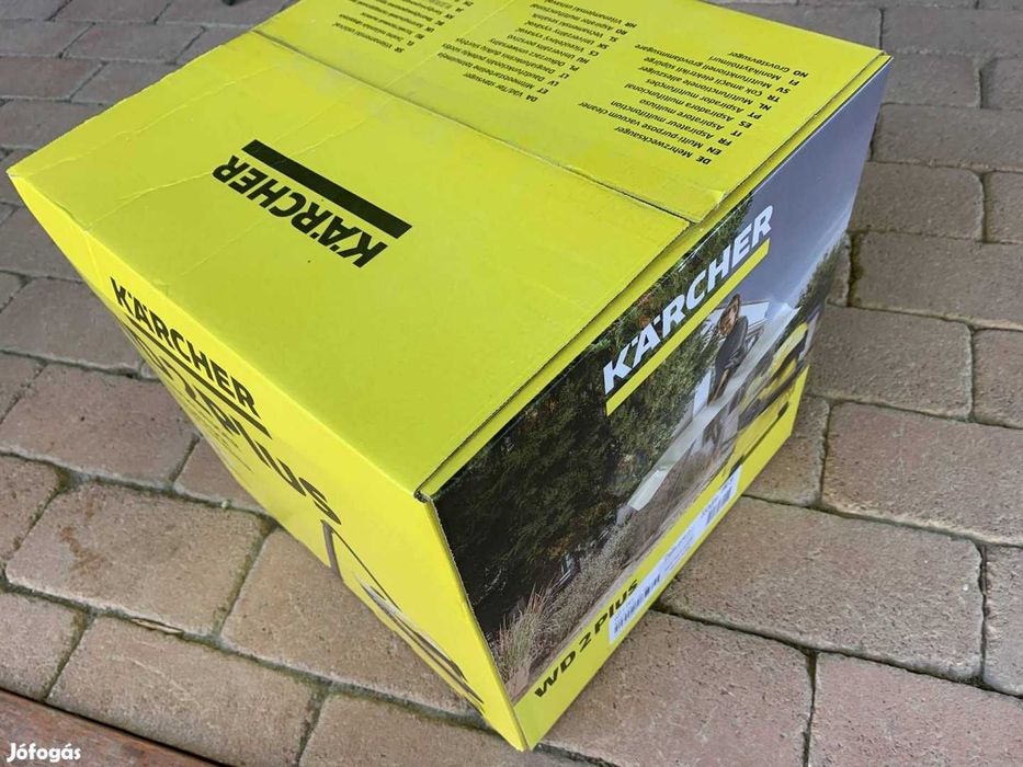 Мултифункционална прахосмукачка за сухо мокро почистване Karcher WD 2 Plus V-12/4/18 1000 W  12 л.
