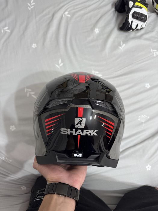 Casca Shark marimea M noua model Pinlock Max Vision cu lumini USB