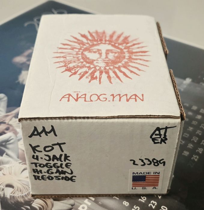 Efect chitară Analogman King of Tone