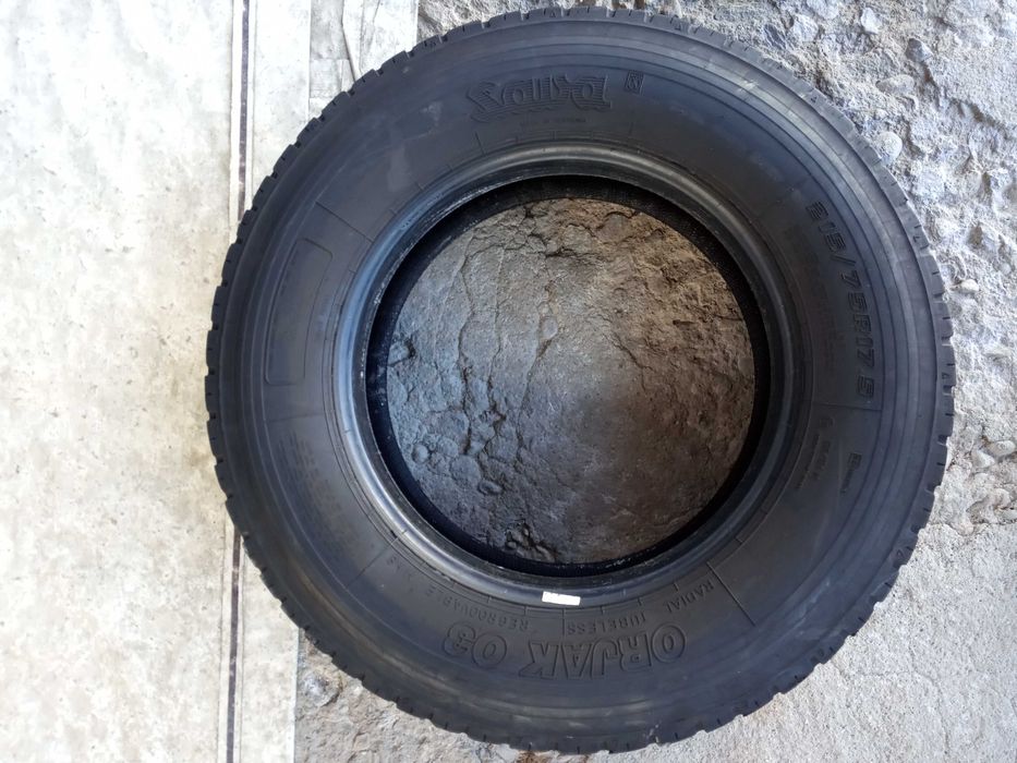 2 Тежкотоварни гуми задна шарка 215/75R17.5 SAVA ORJAK 03 126/124M M+S