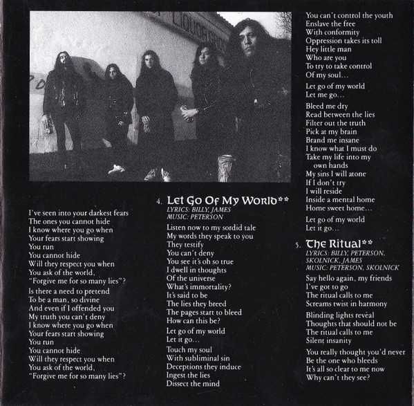 CD Testament - The Ritual 1992