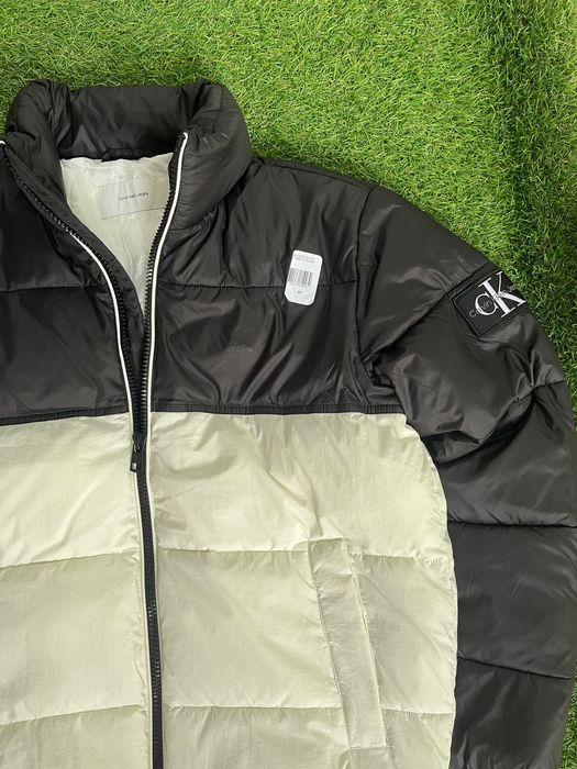 Мъжко пухено яке :  Calvin Klein Jeans Non Down Blocking Puffer Jacket М