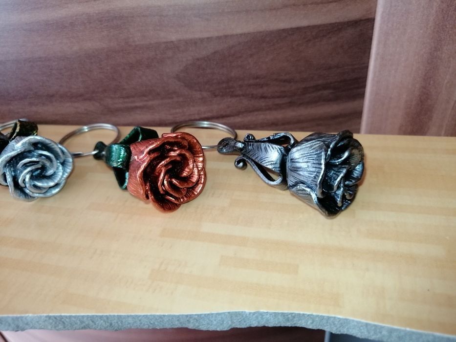 Кованая роза (ручная работа)