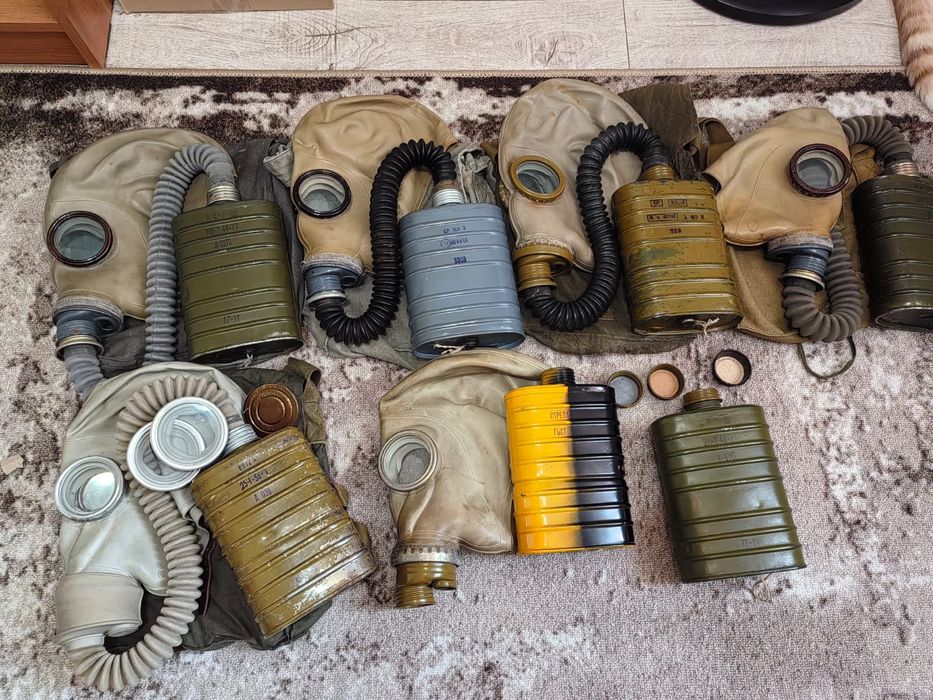 Противогазы РККА ШМ-1