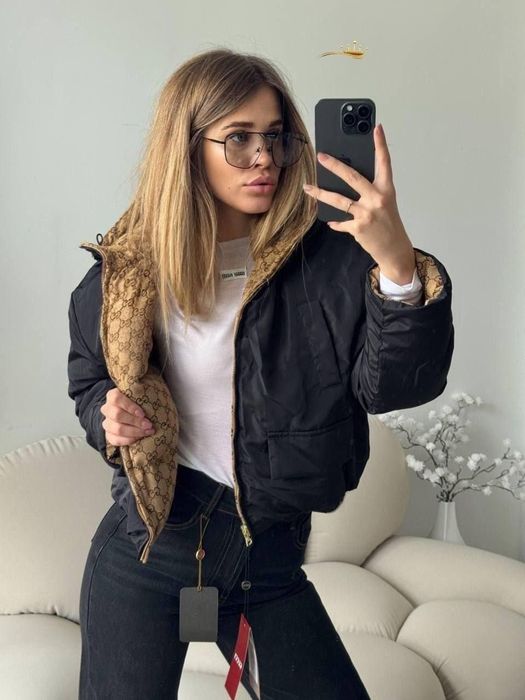 Geci dama Gucci cu doua fete