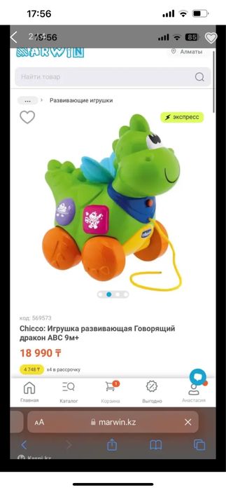 Игрушка интелектуальная