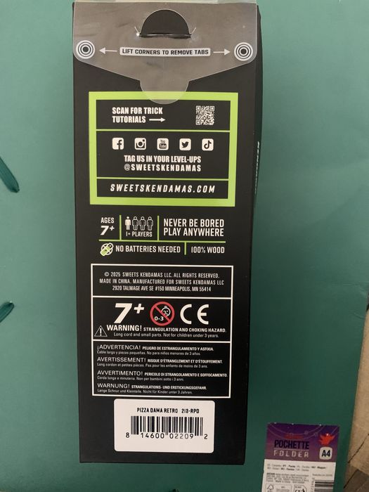 kendama sweets pizza dama  retro