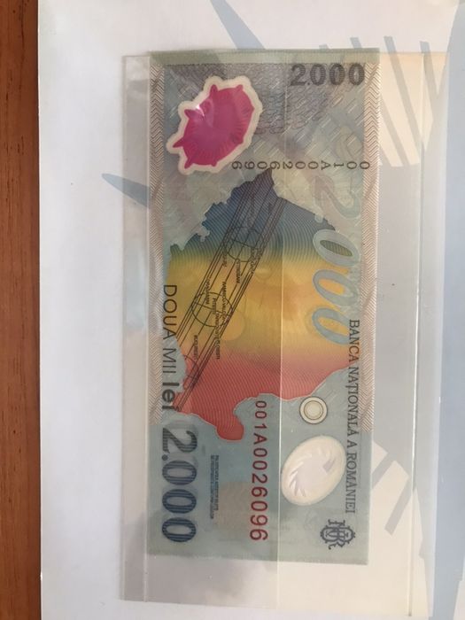 2 bancnote noi eclipsa seria 1A