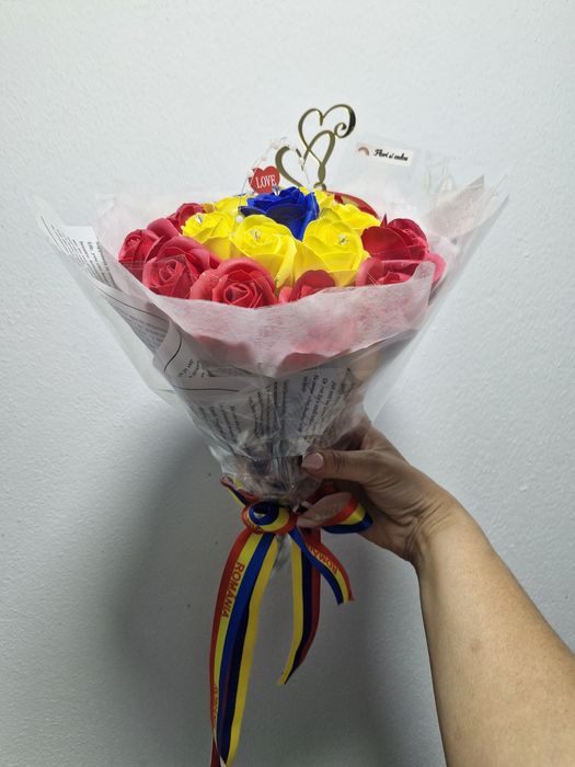 Buchete flori de săpun