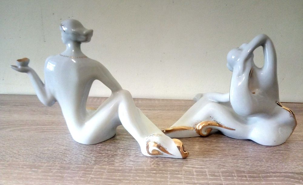 Комплект порцеланови фигури статуетки СССР, Украйна