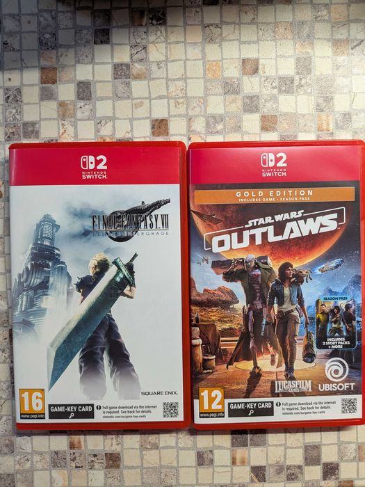 Nintendo Switch 2 - Star Ward Outlaws | Final Fantasy VII