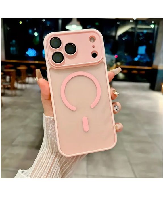 Husa Incarcare Magsafe Spate Mat Folie Samsung Iphone 17 AIR PRO MAX