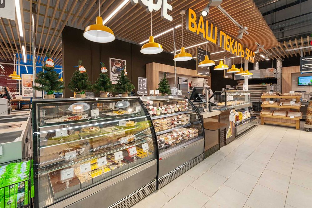 Витрина кондитерская