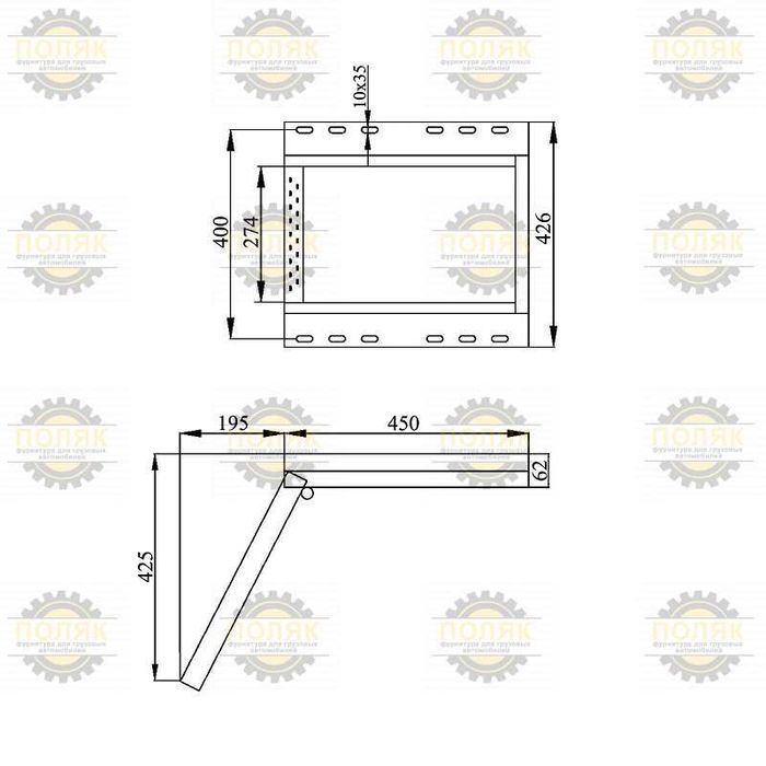 Лестница 1 ступень