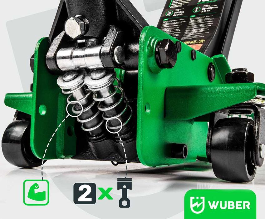 Cric crocodil hidraulic de 3 tone 85-430mm, profesional Wuber