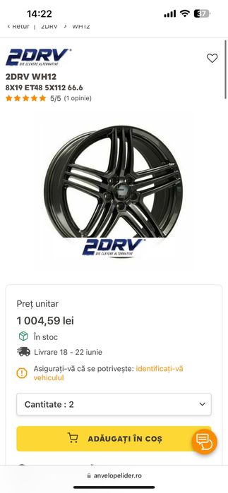De vanzare jante+cauciucuri R20 245/35 WH12