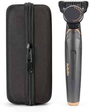 Нов BaByliss Precision Графичен Тример Самобръсначка за Всякаква Брада Мъже