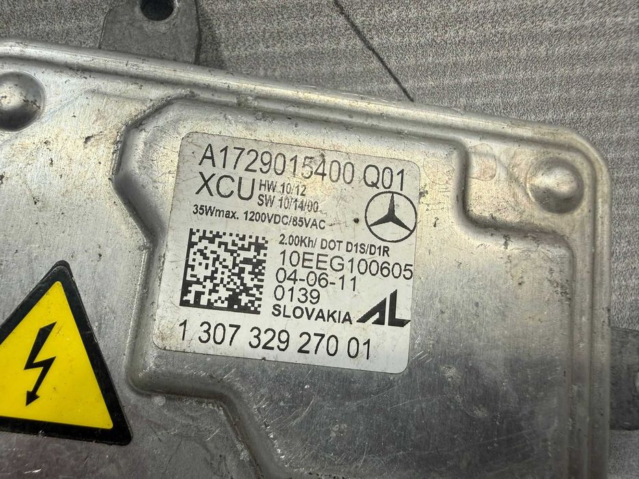 Balast xenon far Mercedes-Benz C W204 COD: A1729015400 2011 / [2007-2014] / (5B2)