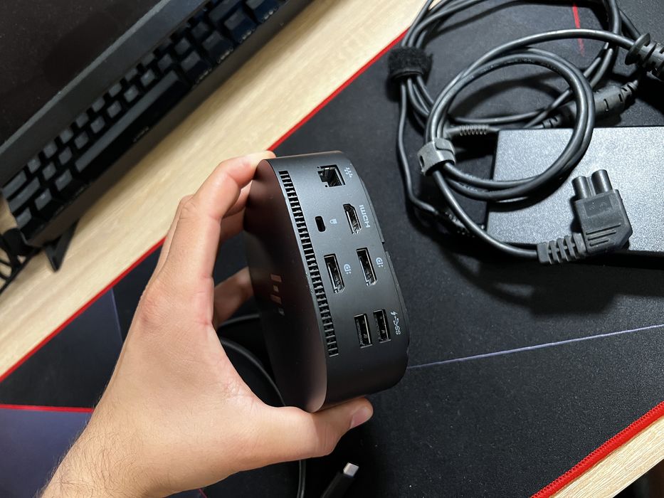 Docking Station HP USB-C/A Universal Dock G2 – Ca nou, încărcător original
