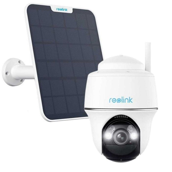 Camera Reolink Argus PT B430 5MP WiFi rotativa cu panou solar
