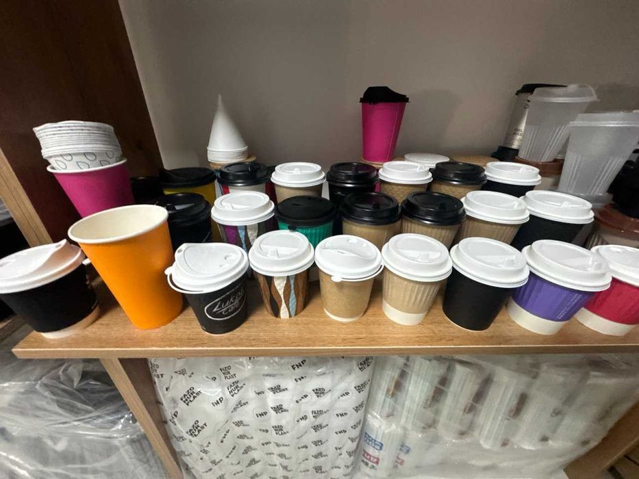 Стаканчики для кофе, коктейлей, чая, воды по самым низким ценам!