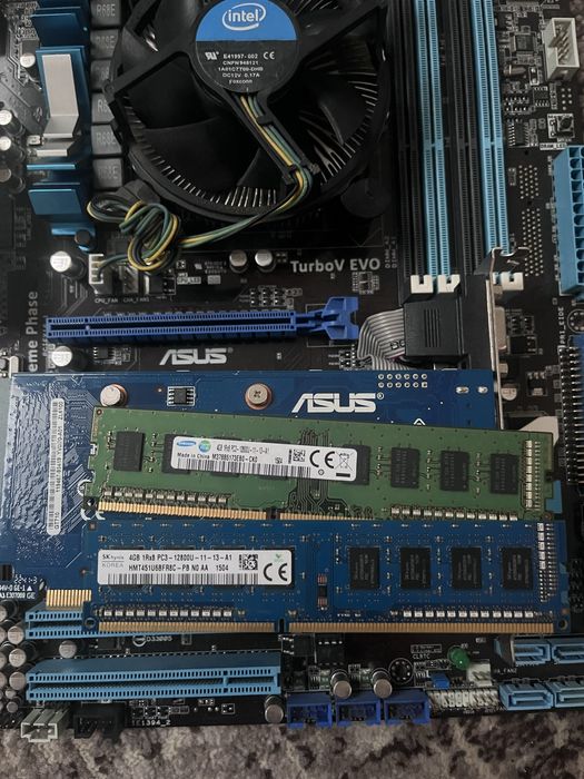 Placa de baza+cpu+ram+placa video